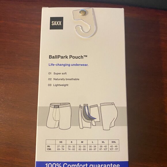 SAXX ULTRA Boxer Briefs with Fly “Sharkski" - Picture 4 of 4